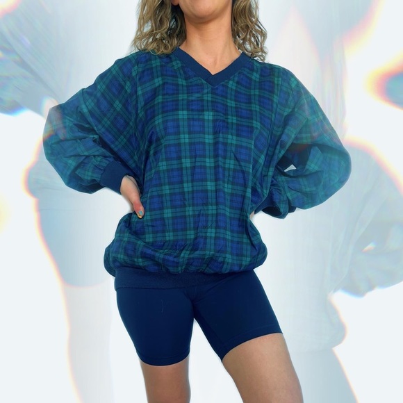 Thomas Wilson Vintage Golf Plain Pullover V Crewneck - Picture 1 of 8